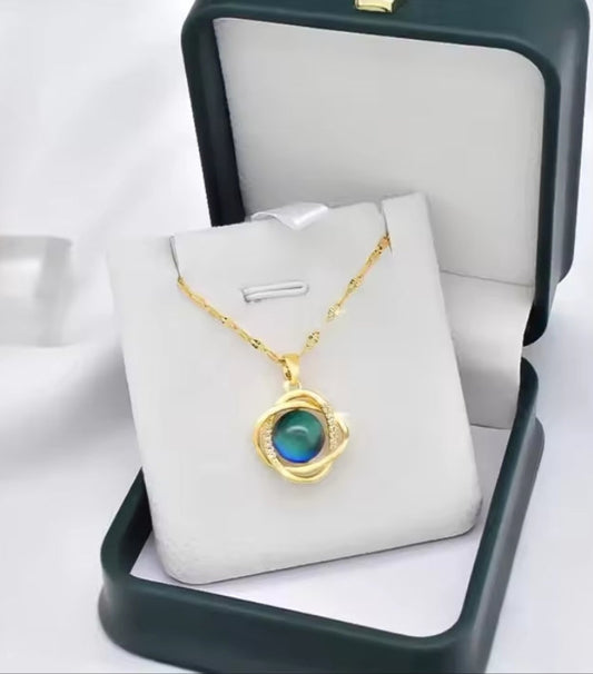 Celestial Glow Color-Changing Pendant