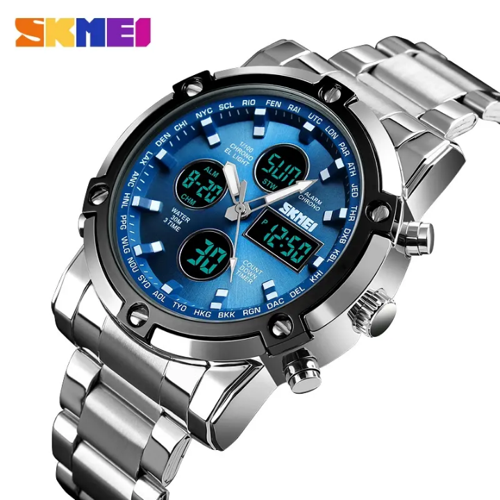 SKMEI dual display men's watch