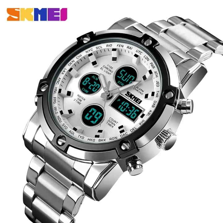 SKMEI dual display men's watch
