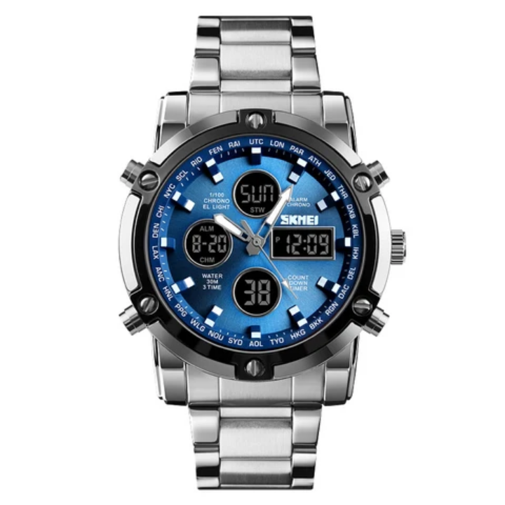 SKMEI dual display men's watch