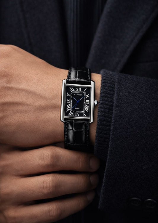 cartier tank top trending design black colour