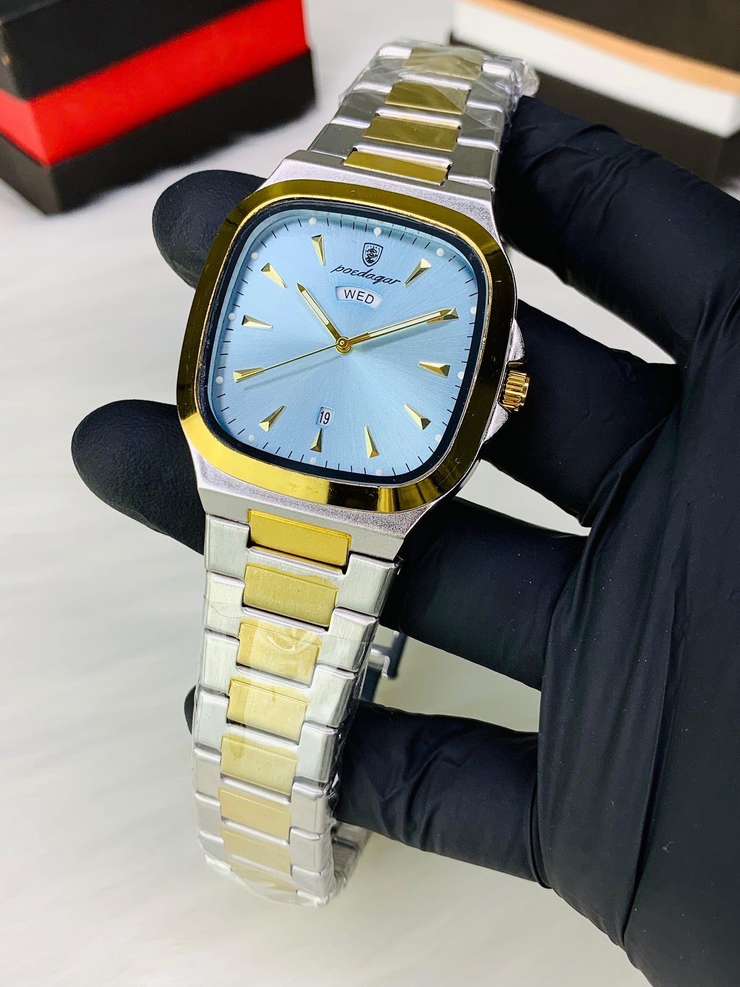 The Poedagar Regal Two-Tone watch