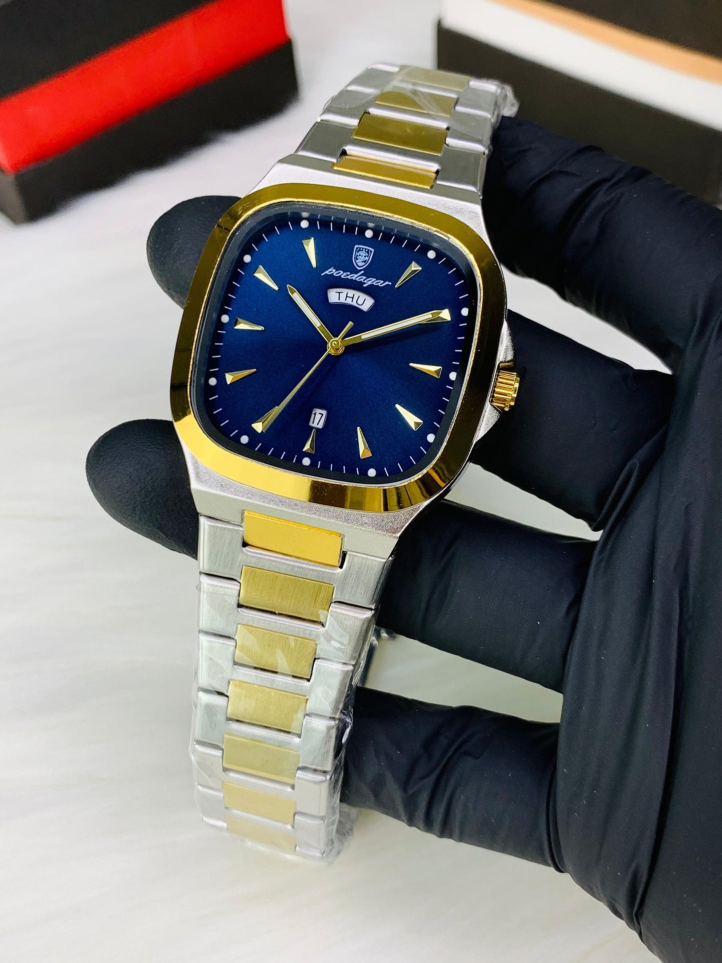 The Poedagar Regal Two-Tone watch