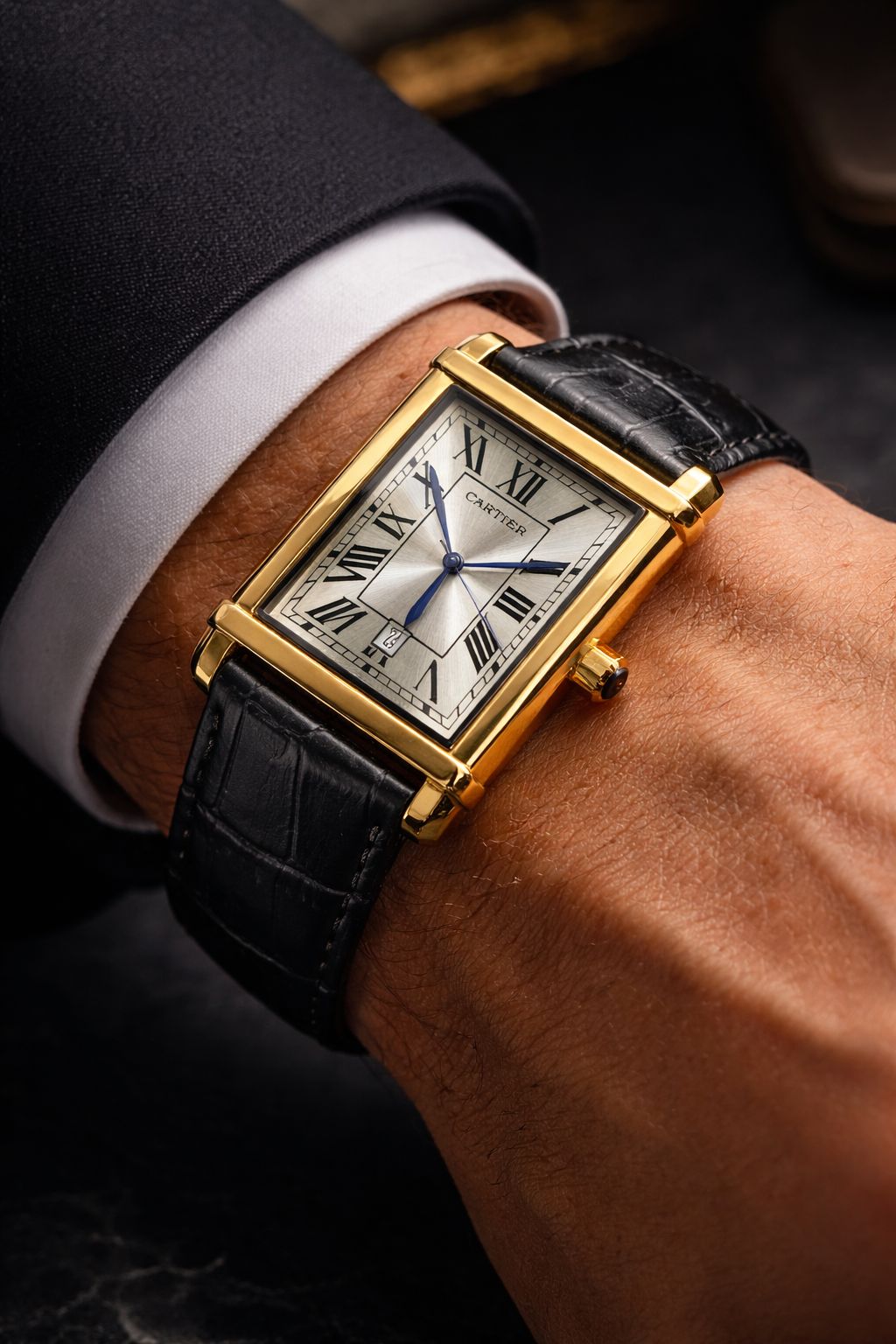 cartier tank most demanding watch for man