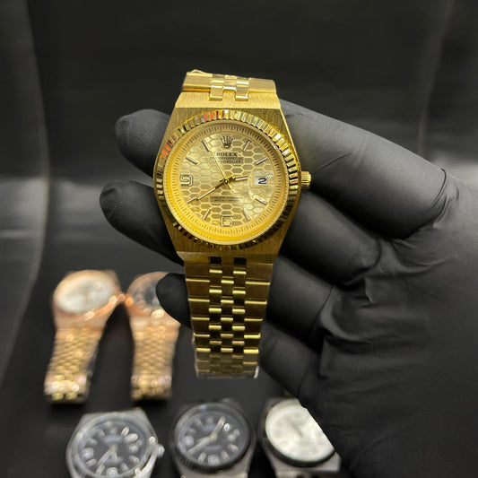 Luxury Honeycomb Oyster Series – Timeless Precision