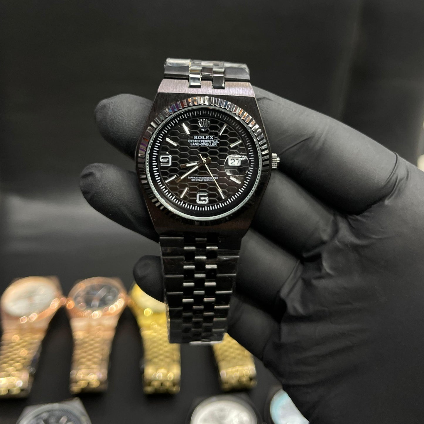 Luxury Honeycomb Oyster Series – Timeless Precision