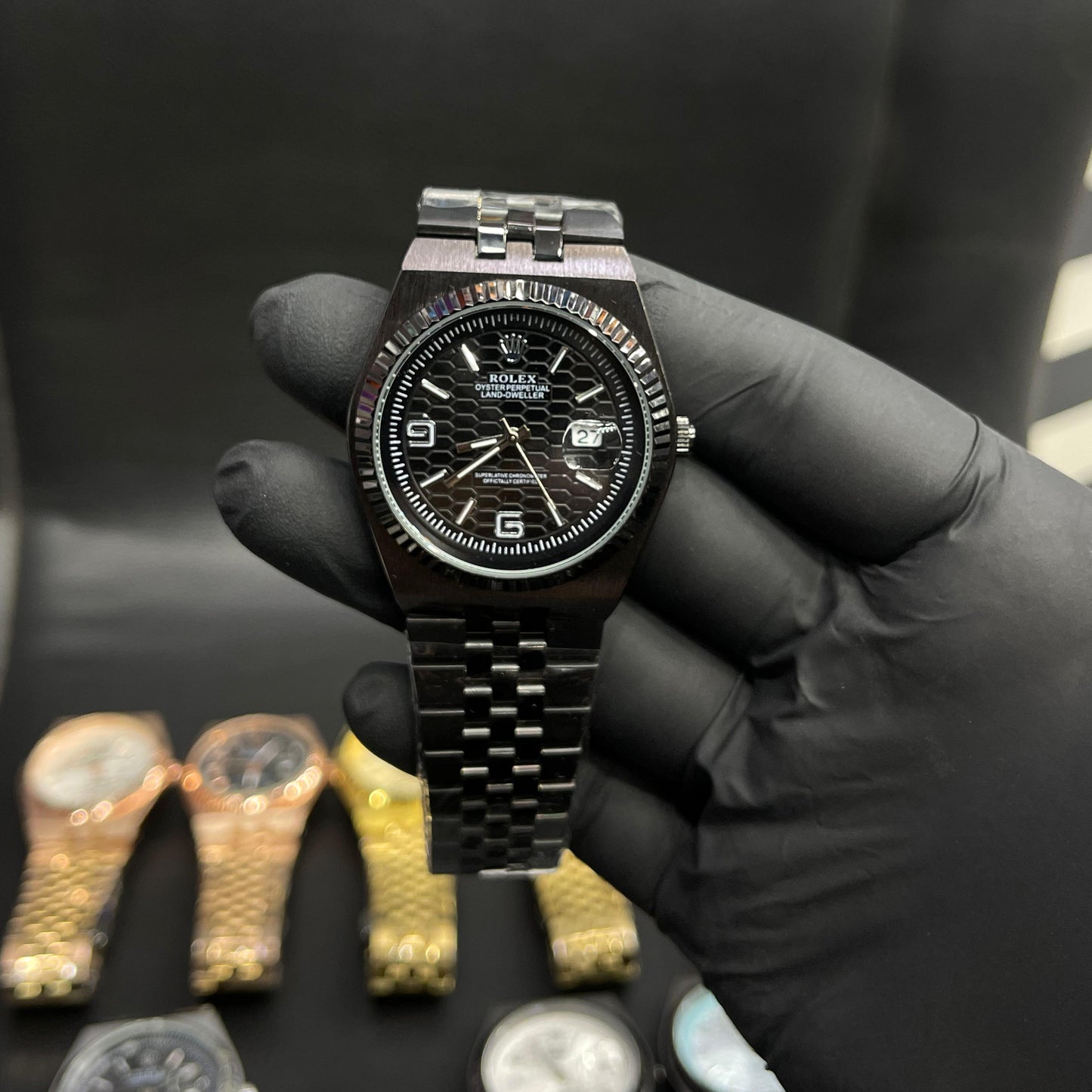 Luxury Honeycomb Oyster Series – Timeless Precision