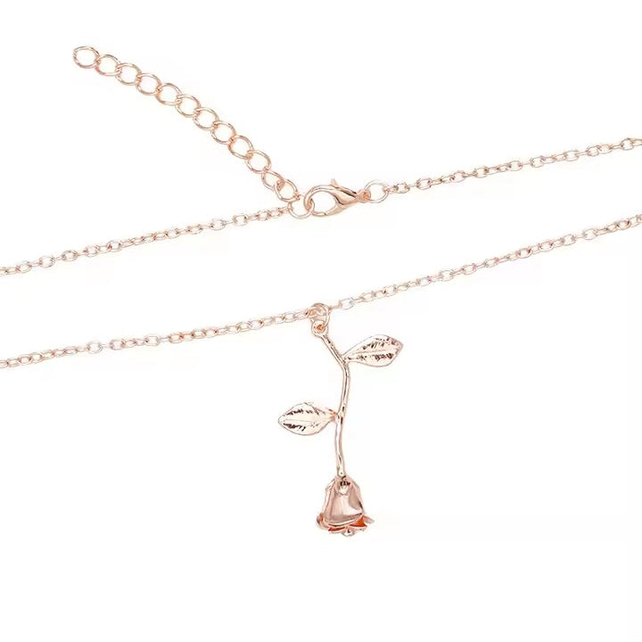 Eternal Rose Stem Pendant