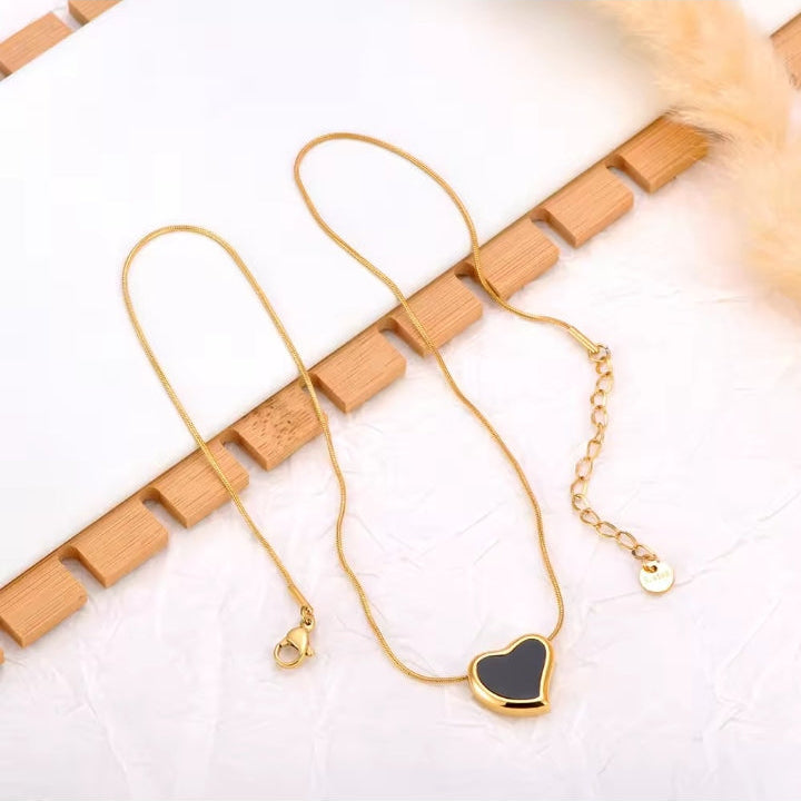 Radiant Heart Mother-of-Pearl Necklace