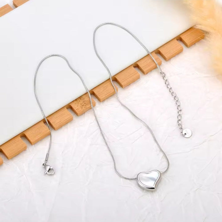 Radiant Heart Mother-of-Pearl Necklace